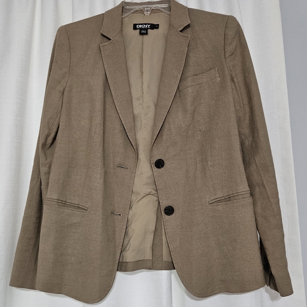 DKNY blazer tan